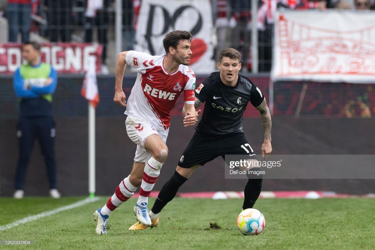 Koln had their run of four games unbeaten ended last weekend as they fell to a 1-0 defeat to SC Freiburg PHOTO CREDIT: DeFodi Images