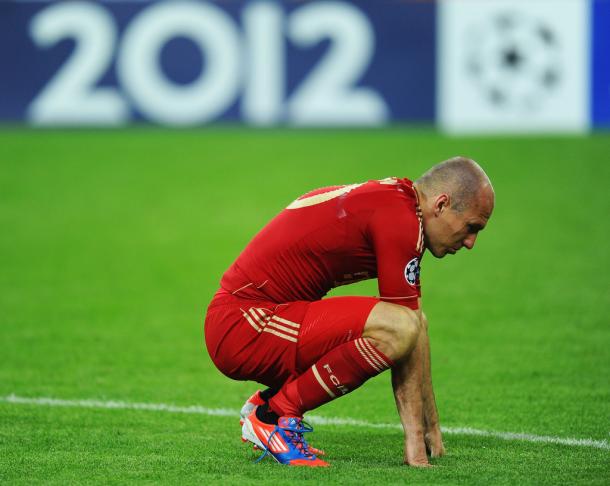 Arjen Robben tras la final que disputó contra su ex equipo | Fuente: UEFA