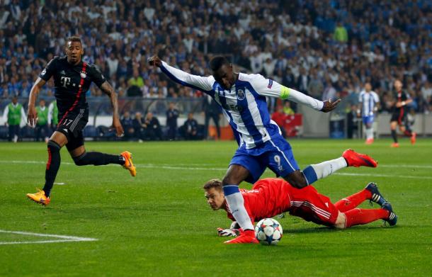 Jackson Martínez bate a Neuer en el Porto 3-1 Bayern | Fotografía: Getty Images