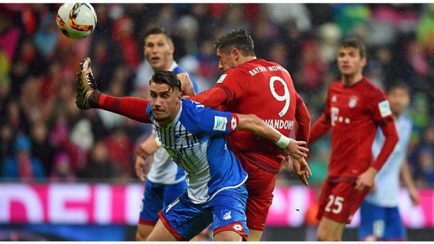 Lewandowski sigue inspirado en esta Bundesliga. // (Foto de fcbayern.de)