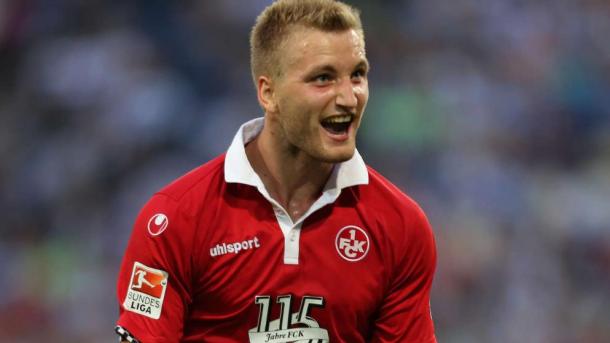 Przybylko will be hoping for a return to first-team action soon. | Image source: Bild
