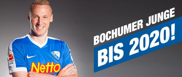 Felix Bastians will be staying with VfL Bochum until 2020, much to his joy. | Image credit: VfL Bochum