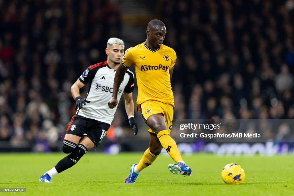 Wolverhampton Wanderers' Nelson Semedo foul on Fulham's Tom Cairney News  Photo - Getty Images