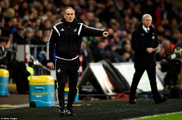 Guidolin gives encouragement to his charges from the sidelines. | Image credit: Getty Images - Daily Mail