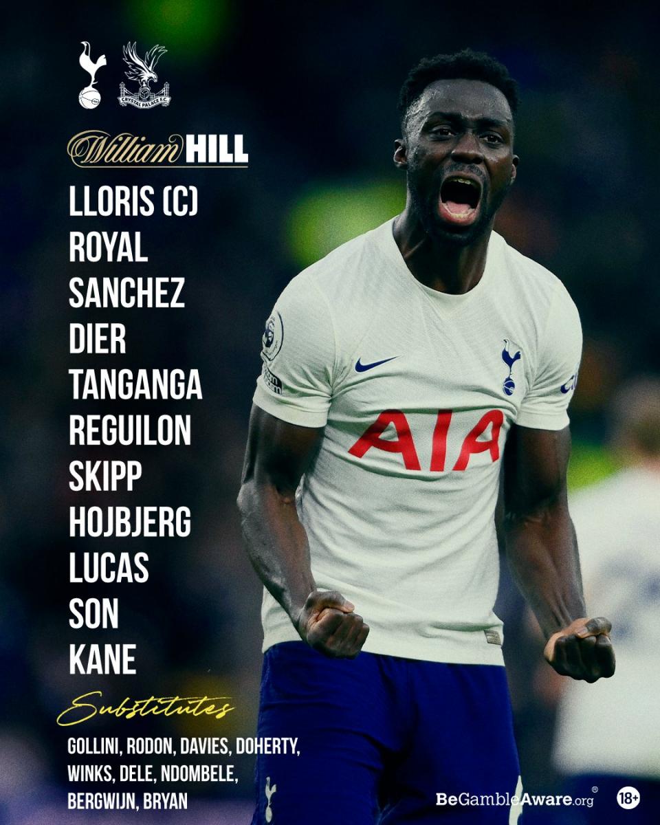 Source: Tottenham Hotspour