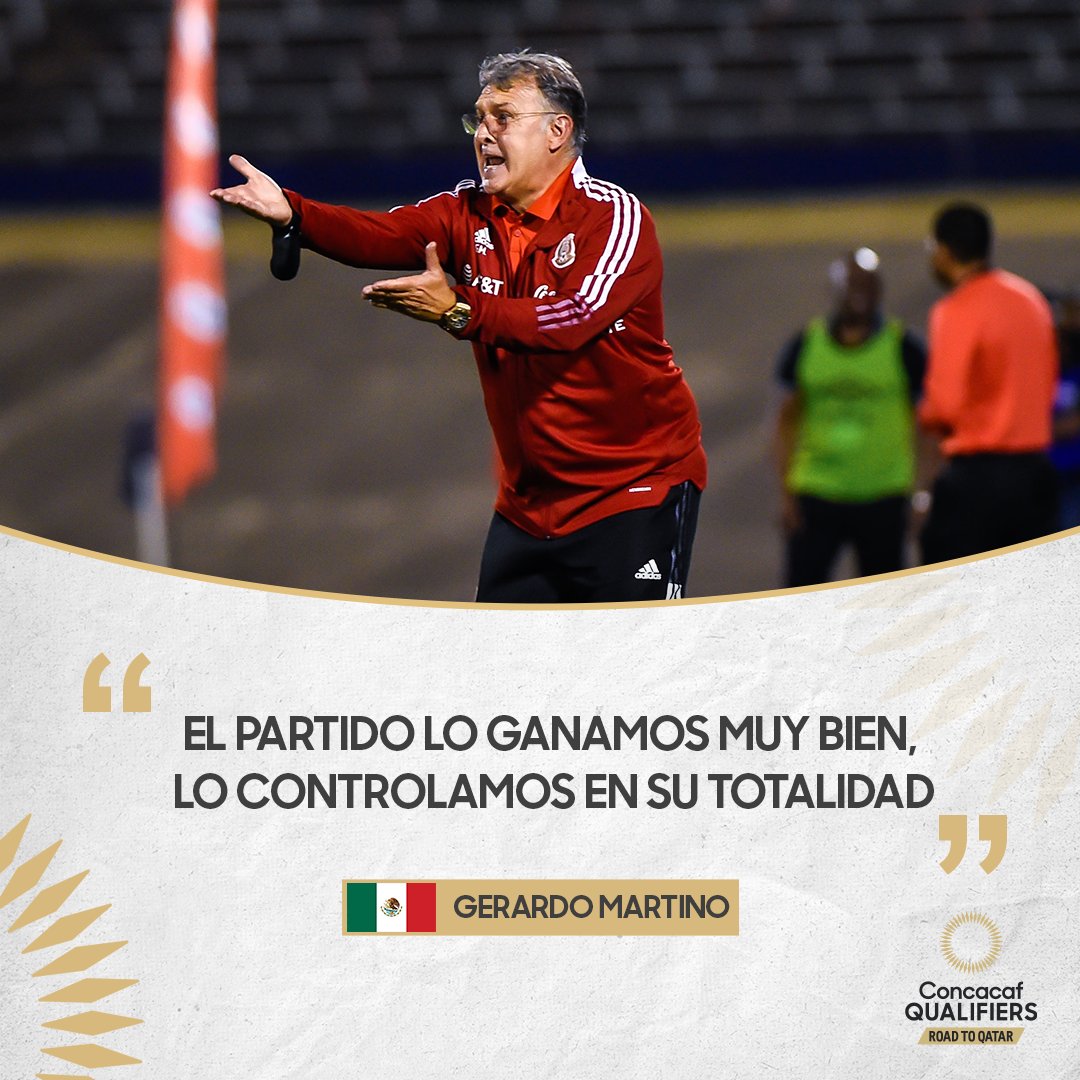<strong><a href='https://www.vavel.com/mx/futbol-mexicano/2022/01/22/seleccion-mexicana/1099223-listos-los-convocados-para-la-reanudacion-del-octagonal-final.html'>Gerardo Martino</a></strong> DT. SNM|Foto: CONCACAF