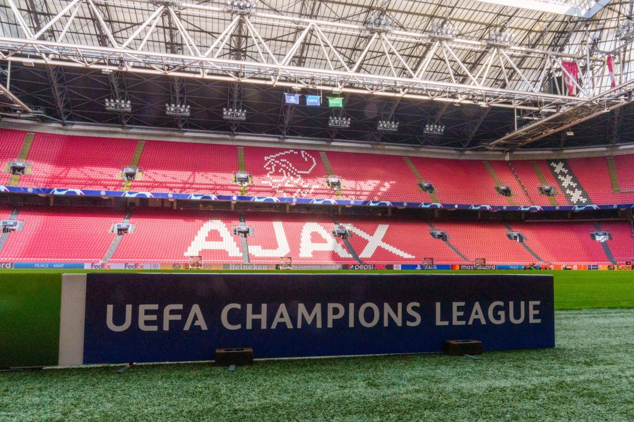 Johan Cruijff ArenA, em Amsterdã/NED, palco do confronto entre Ajax x Benfica | Divulgação/Ajax