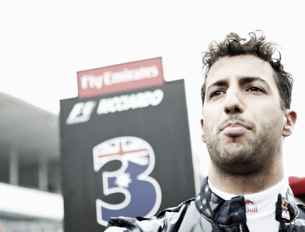 Daniel Ricciardo, orgulloso portador del #3 | Fuente: Getty Images