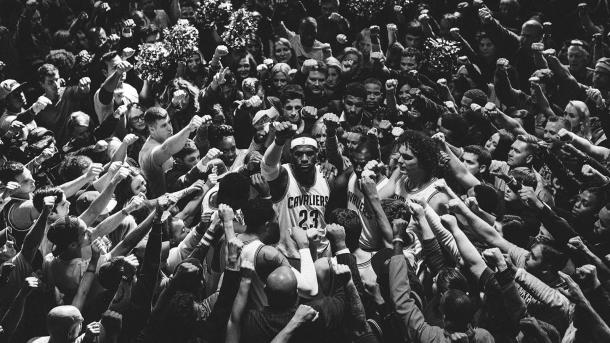LeBron James volvió a Cleveland para devolver a su ciudad natal a lo más alto. | Fotografía: Nike