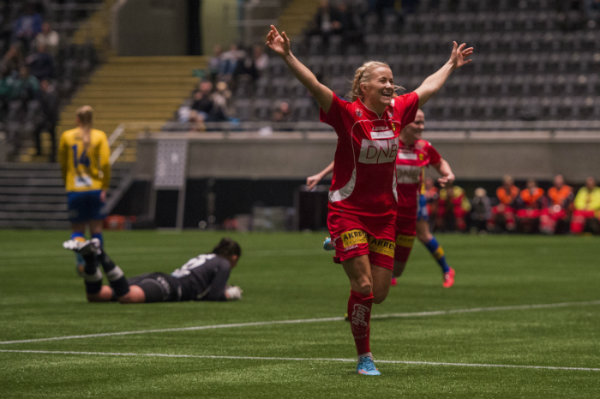 Mykjåland has always been a prominent goal scorer. Source: Fredrik Arfjell / NTB Scanpix