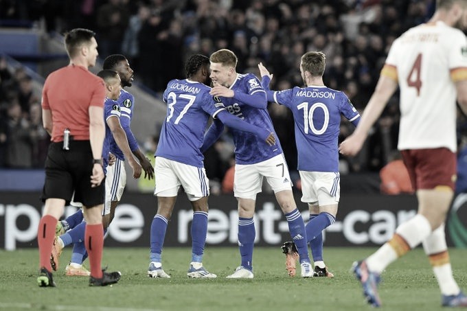 Leicester y un empate que lo deja con vida. Foto: Europa League.