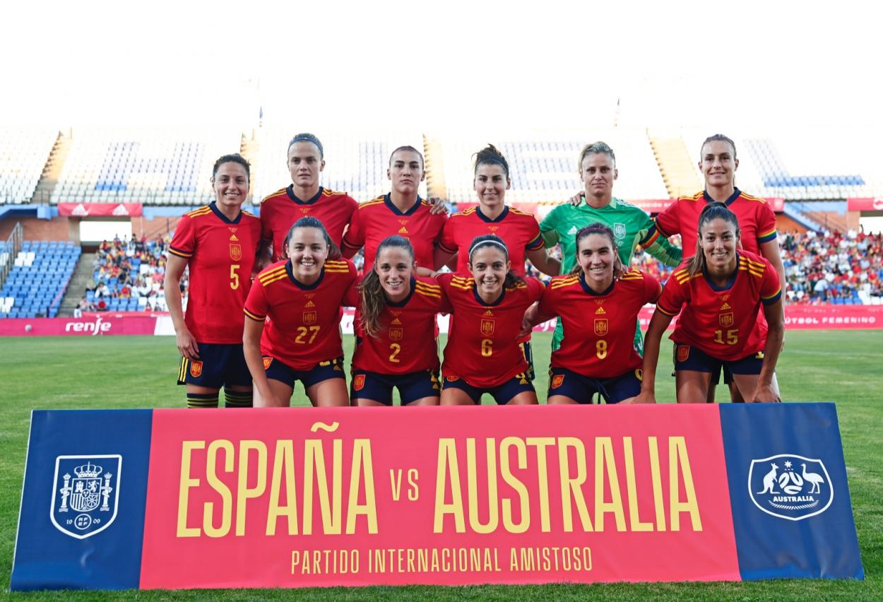 Spain vs Australia, Women's Friendlies. Photo by SeFutbolFem