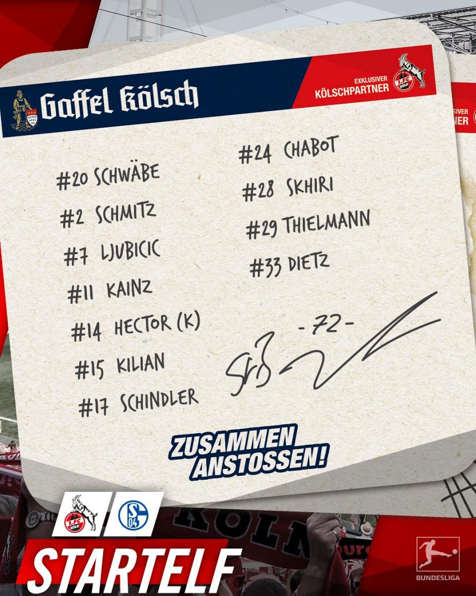 Sparsommelig T sådan Summary and highlights of Koln 3-1 Schalke 04 in the Bundesliga |  11/22/2022 - VAVEL USA