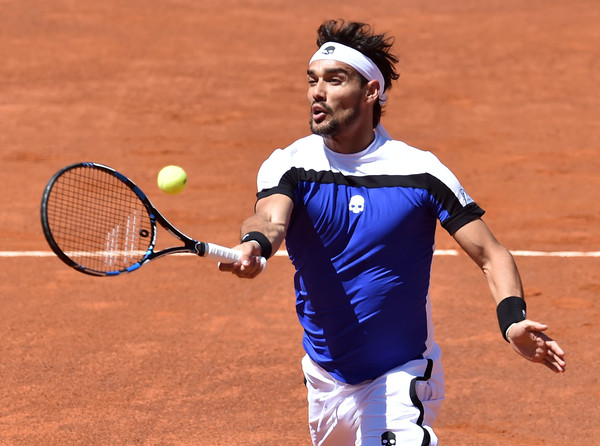 The third round on two occassions has been the furthest Fognini has been in Rome (Photo by Giuseppi Bellini / Getty Images)