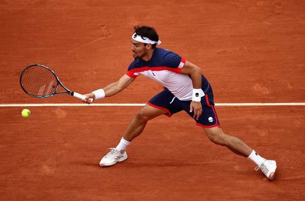 Fognini faces expulsion from the French Open, among other Grand Slam tournaments, should he cause further offense (Julian Finney/Getty Images Europe)