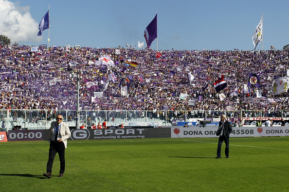 Fans de la Fiorentina en el Artemio Franchi / FOTO: Zimbio