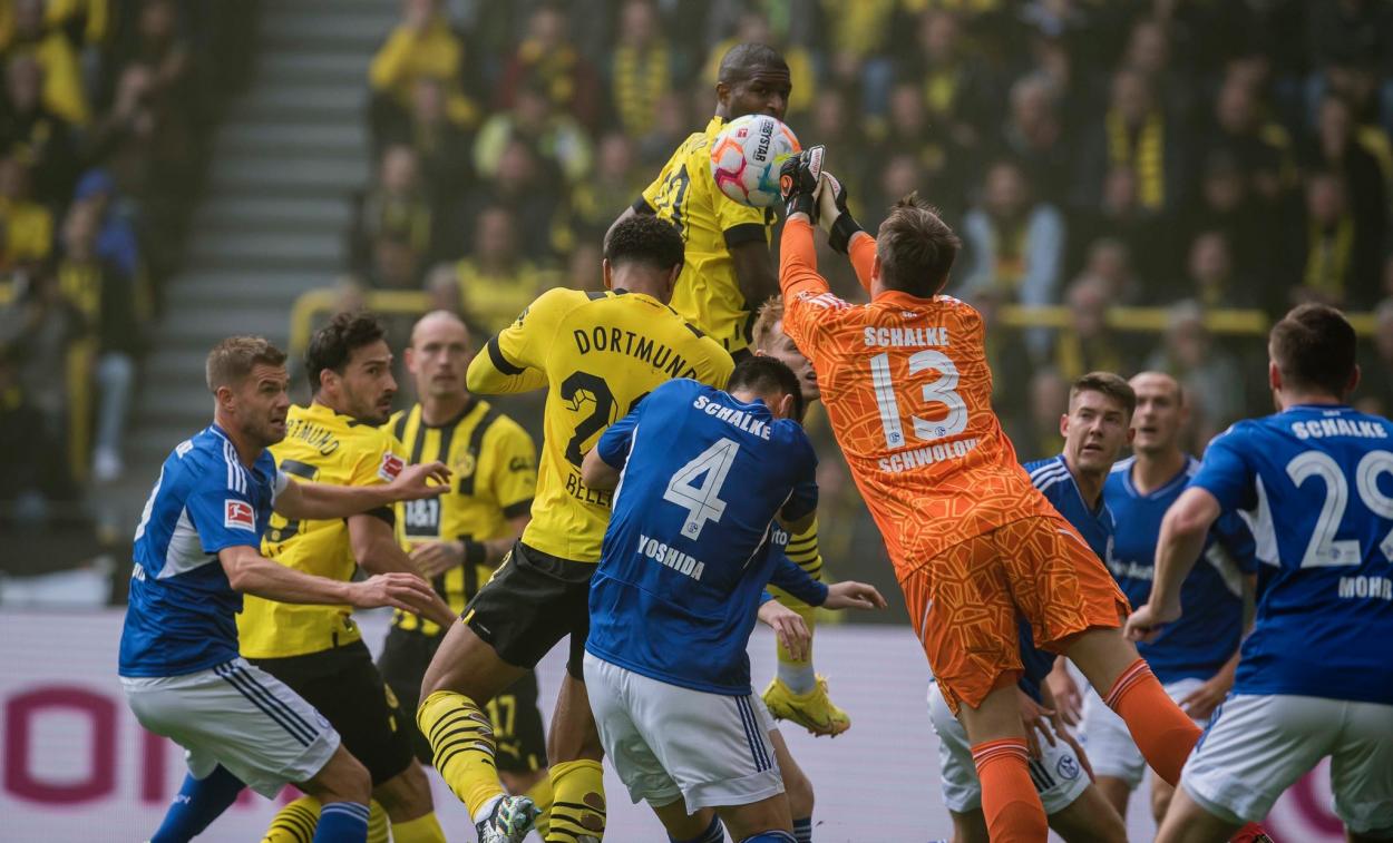 Un intento por parte del Dortmund / Foto: @BVB