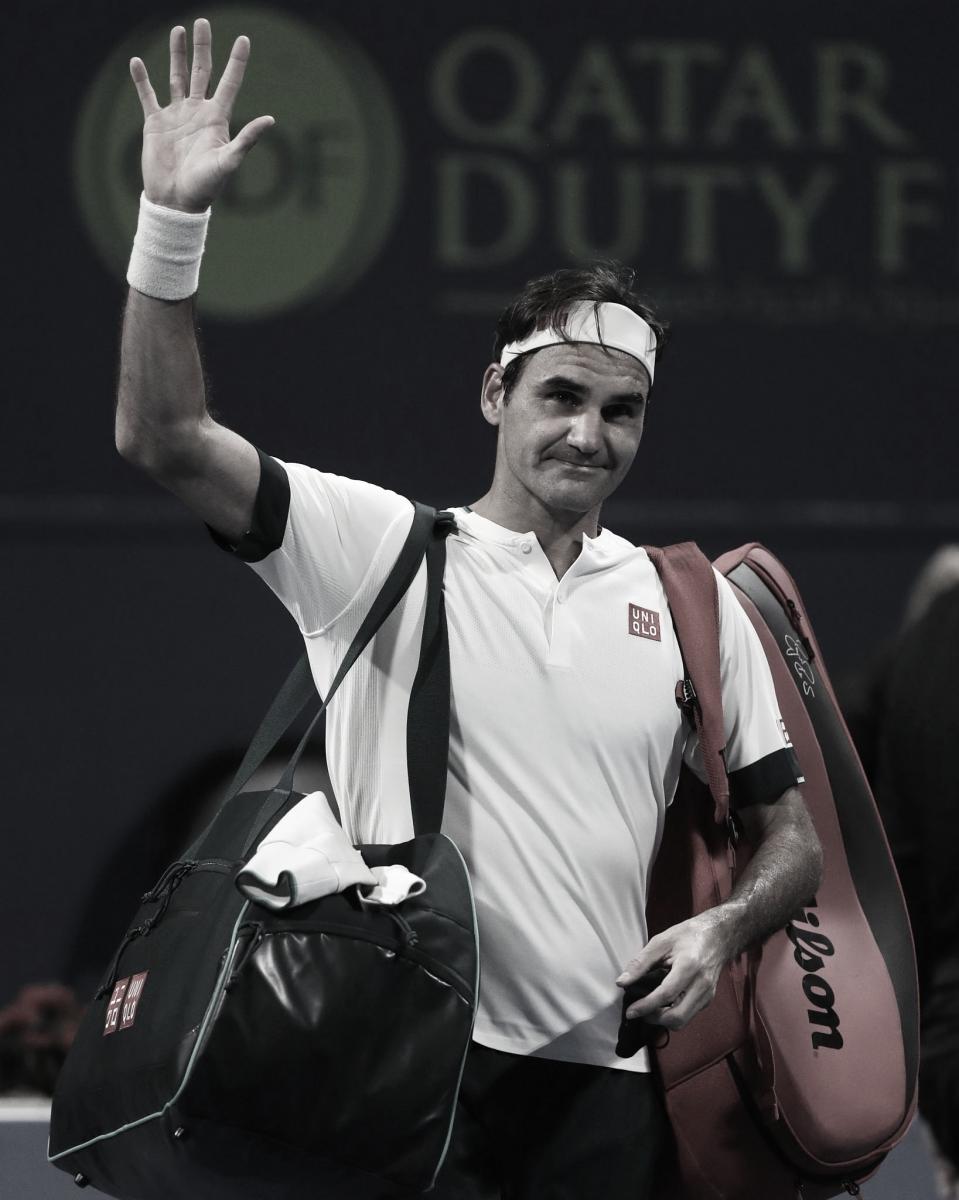 Roger Federer @QatarTennis
