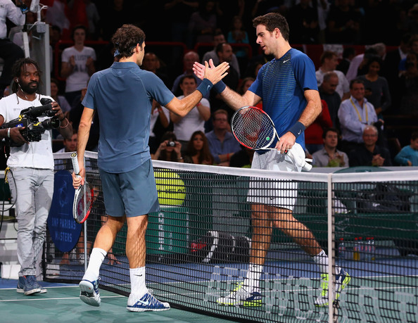 Federer y Del Potro son ya viejos conocidos | Foto: zimbio