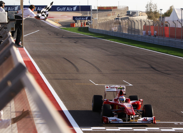 Fernando Alonso ganaba su primera carrera con Ferrari / Fuente: Zimbio