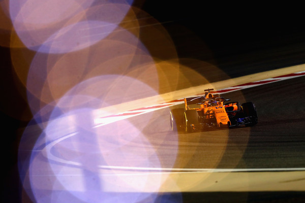 Alonso durante el GP de Baréin. Fuente: Getty Images