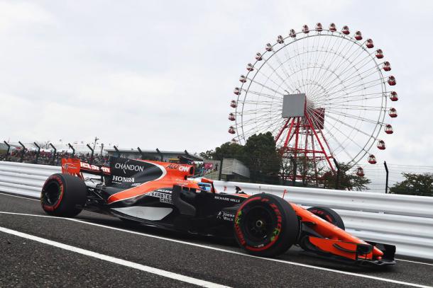 Fernando Alonso en el pasado Gran Premio de JApón | Getty Images