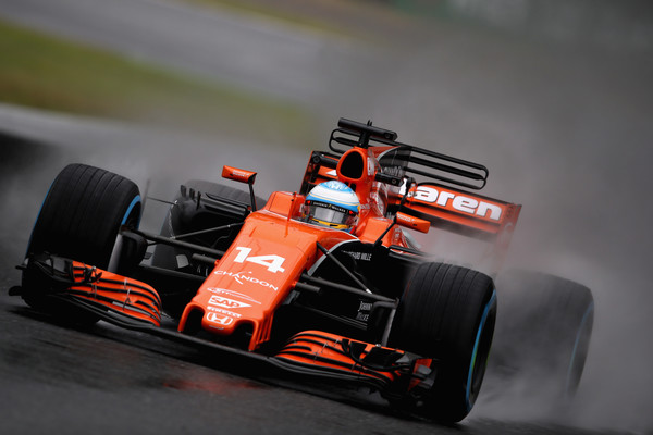 Fernando Alonso en el Circuito de Suzuka. Fuente: Getty Images