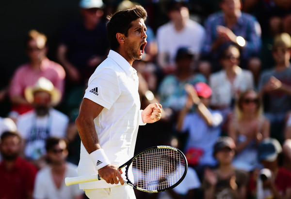 Verdasco at the 2015 Wimbledon Championships. Photo credit : Shaun Botterill / Getty Images.