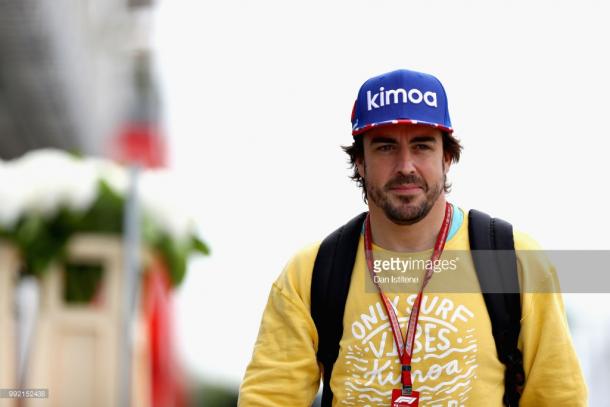 Fernando Alonso. Foto: Getty Images