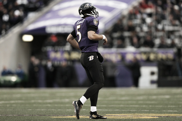 The Ravens playoff hopes hinge on Flacco and other stars' health. Photo: Patrick Smith/Getty Images