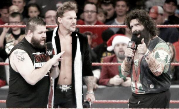 Foley made an error in his Raw promo (image: sportskeeda)