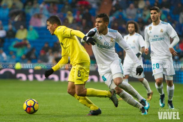 Fornals, goleador en el Bernabéu. | Foto: Dani Nieto (VAVEL)