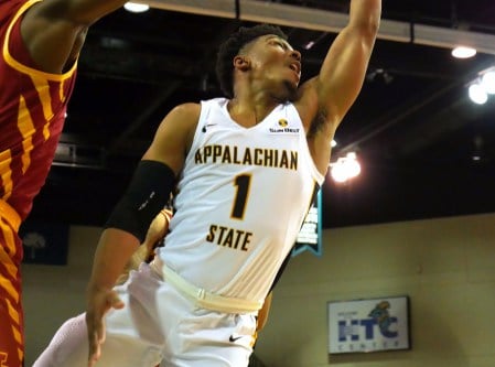 Forrest's record-second half outburst wasn't enough for Appalachian State/Photo: The Appalachian Online website