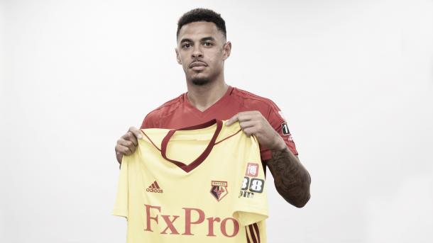 Andre Gray es el fichaje más caro de la historia del Watford | Foto: watfordfc.com