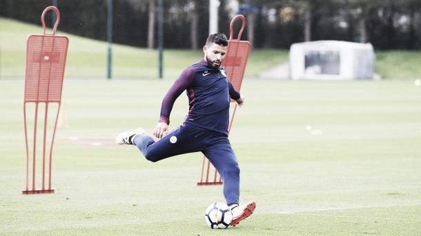 Sergio Agüero, figura clave del Manchester City | Foto: ManCity TW