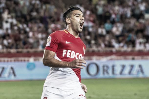 Radamel Falcao lleva 7 goles en lo que va de Ligue 1 | Foto: Mónaco TW