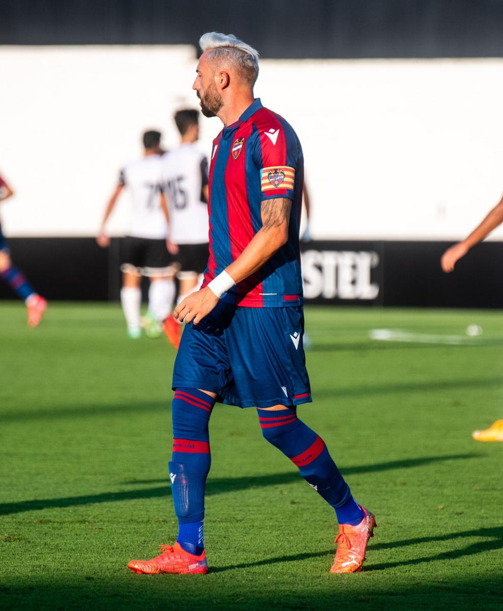 Photo of Morales against Valencia // Source: Levante