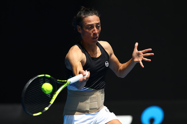 Francesca Schiavone put up a tough fight today | Photo: Cameron Spencer/Getty Images AsiaPac