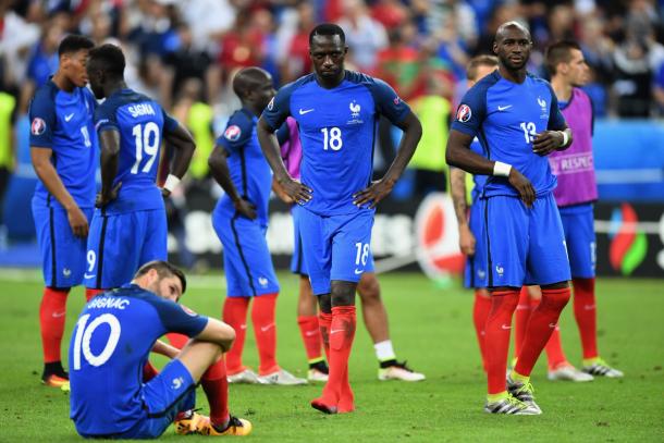 Tutta la delusione della Francia, twitter @UEFAEURO