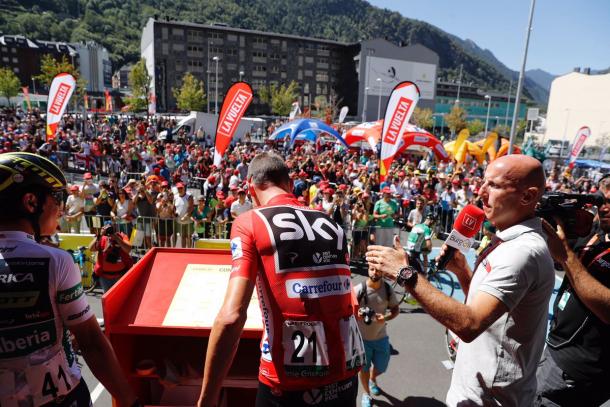 Fonte: Twitter.com @lavuelta