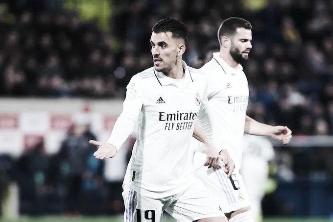 Dani Ceballos y Nacho durante un encuentro del Real Madrid / Fuente: Getty Images
