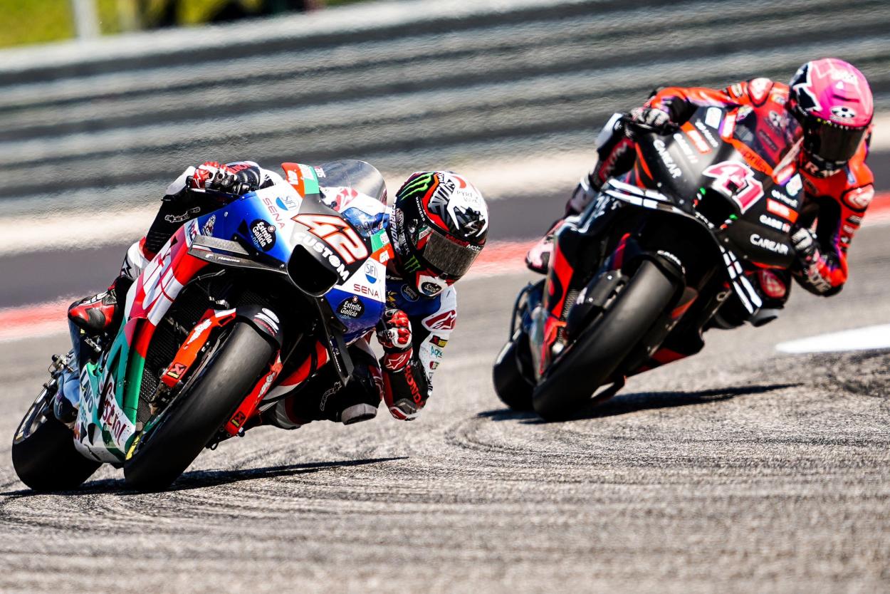 Rins en Austin | Imagen: MotoGP