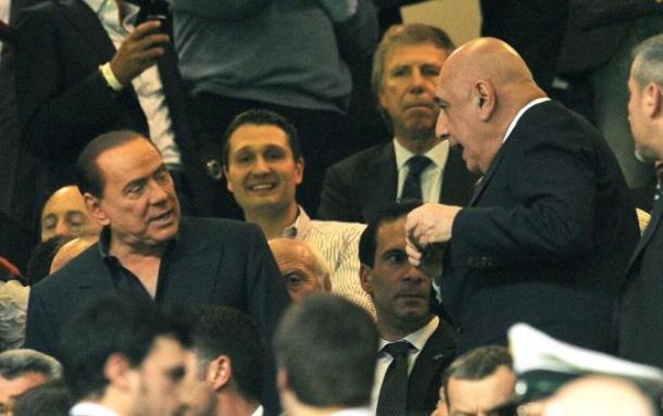 Silvio Berlusconi e Adriano Galliani, ciaosport.it