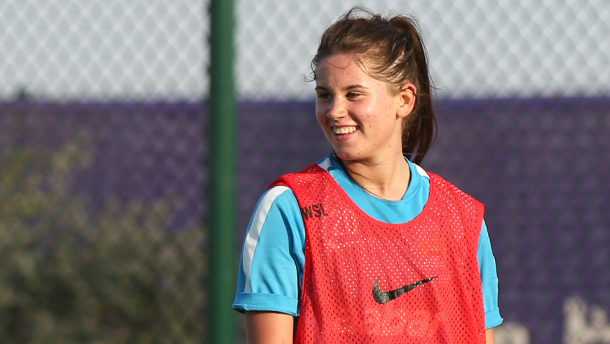 The talented teen will bolster the Everton defence. | Image source: Manchester City Women
