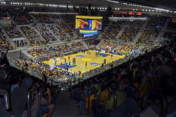 Vista del impresionante Gran Canaria Arena. | Foto: ACB