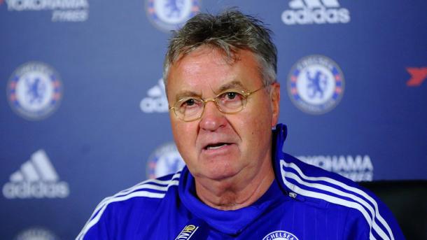 Hiddink is hopeful of claiming all three points on Sunday. | Image source: Sky Sports