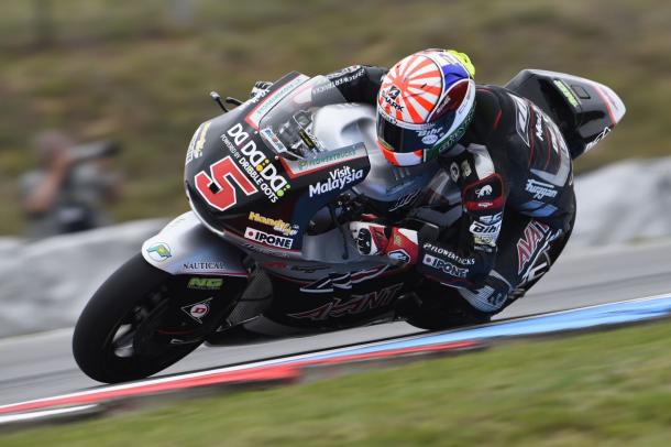 Zarco in action at Brno - www.ajo.fi