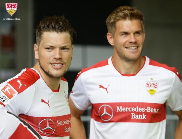 Ginzczek y Terodde no estarán en el partido. | Fuente: facebook.com/VfB