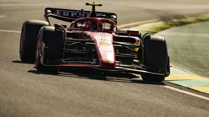 Carlos Sainz durante la clasificación / Fuente: Motor Time