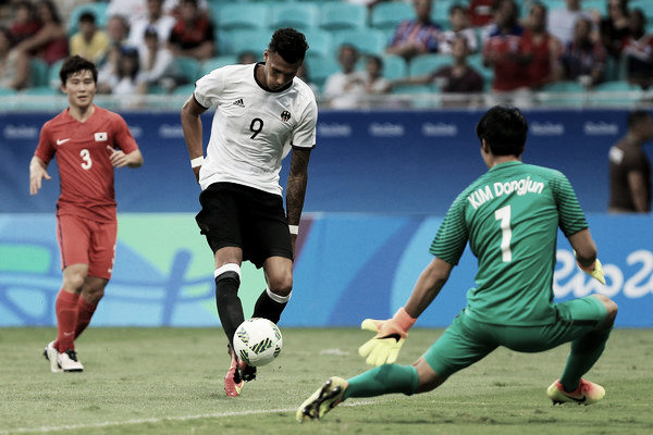 Selke puts Germany ahead | Source: Getty Images